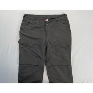 The North Face Mid-Weight Convertible Hiking Pants, Shorts. Gray, Women's 8S EUC